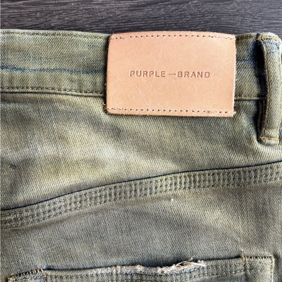 Purple Brand Jeans (size 30). Olive Green - Picture 3 of 5